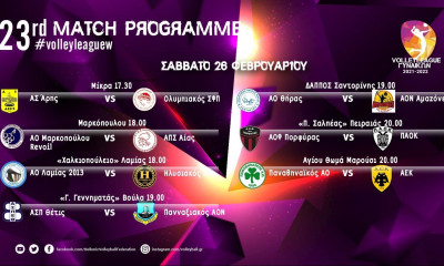 Volley League γυναικών: Διπλό ενδιαφέρον με ντέρμπι σε Μίκρα και Άγιο Θωμά