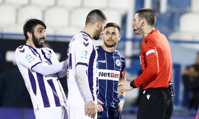 Απόλλων Σμύρνης-Ατρόμητος: Ένταση στη Ριζούπολη - Ακυρώθηκε και τέταρτο γκολ (photos+videos)