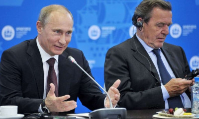 Πόλεμος στην Ουκρανία: Η Ντόρτμουντ τιμώρησε Σρέντερ λόγω σχέσης με τον Πούτιν