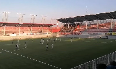 Πόλεμος στην Ουκρανία: Οπαδοί του Ερυθρού Αστέρα φώναζαν συνθήματα για τη Ρωσία (video)