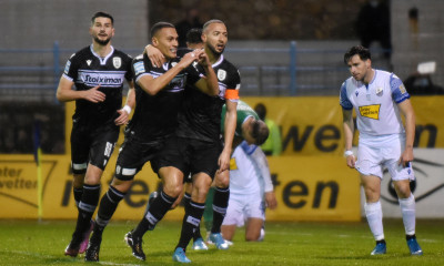 Λαμία-ΠΑΟΚ 0-2: Νίκησε σβηστά στη βροχή ο «Δικέφαλος»