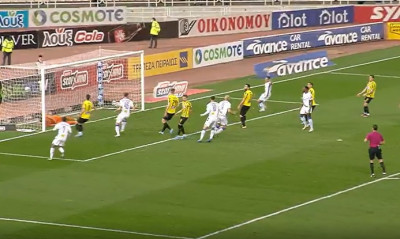 AEK-Αστέρας Τρίπολης: Ισοφάρισε ο Μπαράλες, «βράζει» το ΟΑΚΑ (video)