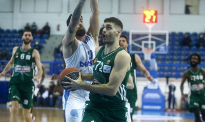 Basket League: Στην κορυφή της βαθμολογίας ο Παναθηναϊκός μετά το διπλό στη Νίκαια