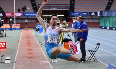 Στίβος: Πανέτοιμος ενόψει Παγκοσμίου είναι ο Τεντόγλου που «πέταξε» στα 8,25μ.(video)