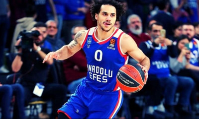 Euroleague: Οn fire ο Λάρκιν με Μπασκόνια - 5/5 τρίποντα στο πρώτο δεκάλεπτο (video)