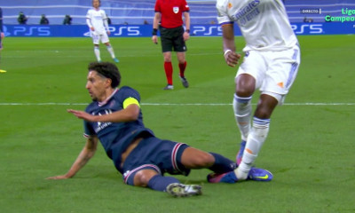 Ρεάλ Μαδρίτης-Παρί Σεν Ζερμέν: «Βράζει» το ισπανικό Twitter με πέναλτι που δεν δόθηκε (photo)