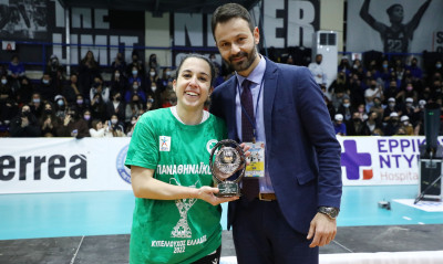 Κύπελλο Βόλεϊ-MVP του τελικού η Ρόγκα: «Δικαίωση.Τα λίμπερο κάνουν όλη τη βρώμικη δουλειά» (video)