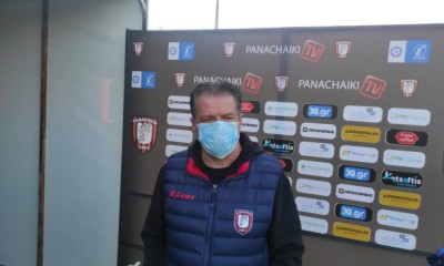 Παπαδόπουλος για γκέλα Παναχαϊκής: «Τραγικό γήπεδο - Νίκη στα δυο επόμενα παιχνίδια»