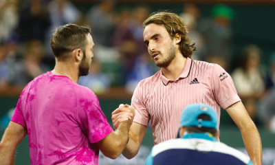 Indian Wells: Νίκη και στο διπλό για τον Τσιτσιπά - Αποκλεισμός για Ζβέρεφ