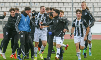 ΠΑΟΚ Κ17-Άρης Κ17 2-0: Ο «Δικέφαλος» σήκωσε την κούπα σε τελικό θρίλερ! (photos)