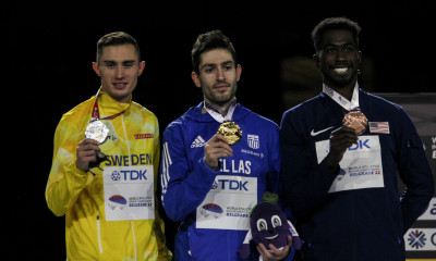 Τεντόγλου: Κρέμασε το χρυσό μετάλλιο στο στήθος του - Η απονομή στο Βελιγράδι (videos)