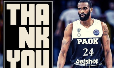 ΠΑΟΚ: Αποδέσμευσε τον Τζόουνς - «Καλή συνέχεια στη ζωή και την καριέρα του» (video)