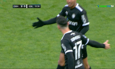 ΟΦΗ-Ιωνικός: Μείωσε σε 2-3 ο Ντουρμισάι και θρίλερ στο «Γεντί Κουλέ» (video)