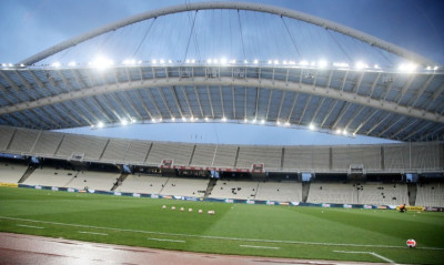ΑΕΚ-ΠΑΟΚ: Πανό με Μαρσέιγ στο ΟΑΚΑ (photos)