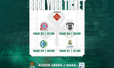 Παναθηναϊκός ΟΠΑΠ: Τα εισιτήρια για Μπάγερν, Μακάμπι, Ρεάλ και ΠΑΟΚ