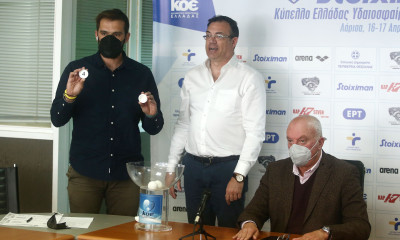 Κύπελλο Πόλο Ανδρών: Τα ζευγάρια των ημιτελικών