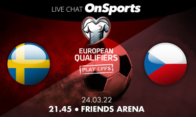 Live Chat Σουηδία-Τσεχία 1-0 (Τελικό)
