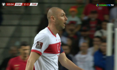 Πορτογαλία-Τουρκία: Ωραίος συνδυασμός και ο Γιλμάζ μείωσε σε 2-1 (video)