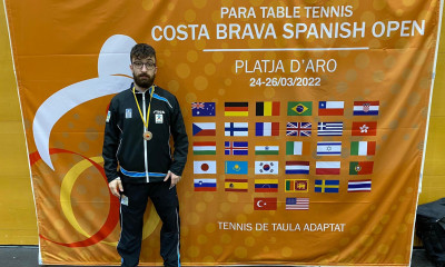 Πινγκ Πονγκ: Την 3η θέση ο Χατζηκυριάκος στο τουρνουά Α.με.Α. της Ισπανίας