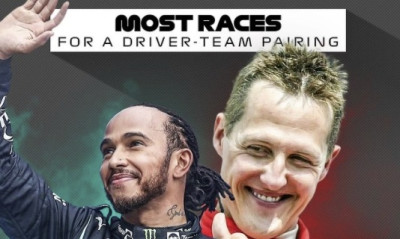 Formula 1: Έγραφε ιστορία ο Χάμιλτον - Ξεπέρασε τον Σουμάχερ