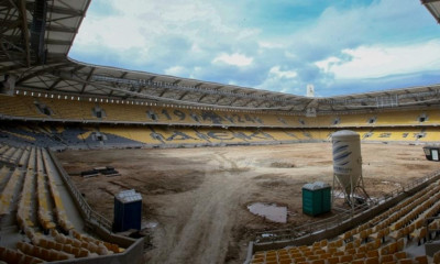 ΑΕΚ: Εργασίες για τον χλοοτάπητα στο «Opap Arena» (video)
