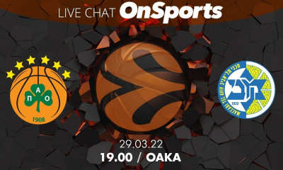 Live Chat Παναθηναϊκός ΟΠΑΠ-Μακάμπι Τελ Αβίβ