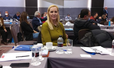 ΕΟΕ: H Τασούλα Κελεσίδου εκπρόσωπος του ΣΕΓΑΣ και ο Φώτης Καυμενάκης της Άρσης Βαρών