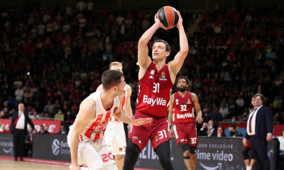 Μπάγερν Μονάχου-Ερυθρός Αστέρας 82-57: Εξασφάλισαν play offs οι Βαυαροί