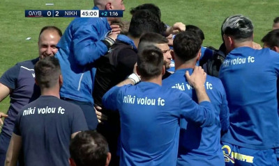 Ολυμπιακός Βόλου-Νίκη Βόλου: Δύο γκολ οι «κυανόλευκοι» στο ντέρμπι (video)