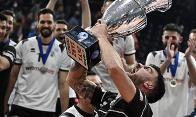 Κύπελλο - Final 4: Γράφει ιστορία ο Κοκκινάκης - Έπιασε Γκιούρδα, Κράβαρικ, Τριανταφυλλίδη (photos)