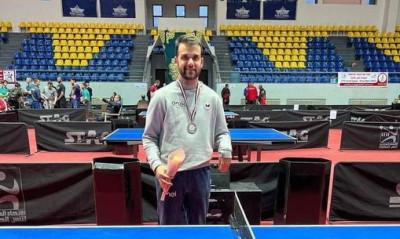 Χάλκινο μετάλλιο ο Μουχθής στο διπλό μικτό του αιγυπτιακού τουρνουά επιτραπέζιας αντισφαίρισης ΑμεΑ