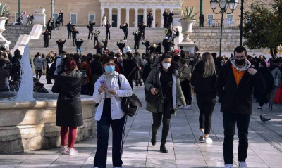 Κρούσματα σήμερα: 15.823 νέα ανακοίνωσε ο ΕΟΔΥ - 52  θάνατοι και 357 διασωληνωμένοι