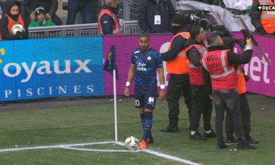 Επεισοδιακό ματς για την αντίπαλο του ΠΑΟΚ - Δέχθηκε ξανά αντικείμενα ο αρχηγός της Μαρσέιγ Παγέ