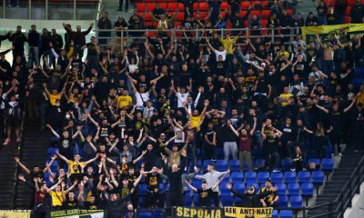 ΑΕΚ-Παναθηναϊκός ΟΠΑΠ: Πανό των οπαδών των γηπεδούχων για Λεωφόρο και Βοτανικό (pics)