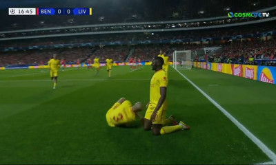 Μπενφίκα-Λίβερπουλ: Ο Κονατέ νίκησε με κεφαλιά τον Βλαχοδήμο (video)