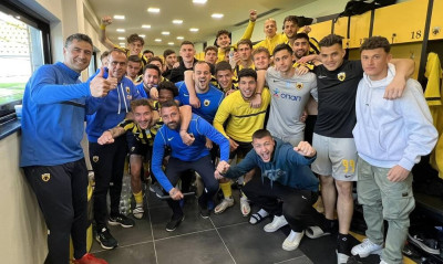 ΑΕΚ: Παρών ο Μελισσανίδης στο «Σεραφείδειο» - Συνεχάρη την ομάδα Β