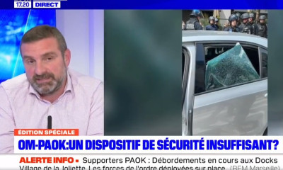 Μαρσέιγ-ΠΑΟΚ: «Έξι αστυνομικοί τραυματίες στα επεισόδια» (video)