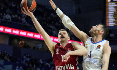 Ρεάλ Μαδρίτης-Μπάγερν Μονάχου 88-97: Απίστευτο διπλό με ανατροπή από το -16 στη Μαδρίτη