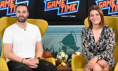 Ο Κώστας Φραγκολιάς σκοράρει στο ΟΠΑΠ Game Time