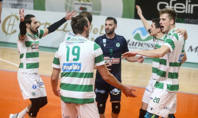 Volley League: Στην κορυφή ο Παναθηναϊκός, από κοντά ο Ολυμπιακός - Η βαθμολογία και το πρόγραμμα