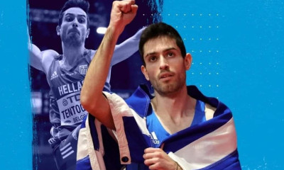 Στίβος: Ο Μίλτος Τεντόγλου κορυφαίος αθλητής στην Ευρώπη για τον μήνα Μάρτιο
