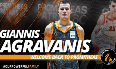 Προμηθέας Πατρών: Επίσημη η επιστροφή Γιάννη Αγραβάνη