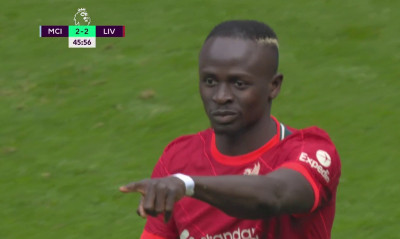 Μάντσεστερ Σίτι-Λίβερπουλ: Σφύριγμα και 2-2 ο Μανέ! (Video)