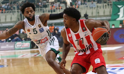 Παναθηναϊκός ΟΠΑΠ-Ολυμπιακός: 62-68: Το «ερυθρόλευκο» πέρασμα από ΟΑΚΑ - Τα highlights (video)