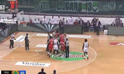 Παναθηναϊκός ΟΠΑΠ-Ολυμπιακός: Επεισόδιο μεταξύ Παπαγιάννη-ΜακΚίσικ - H στιγμή της έντασης (video)