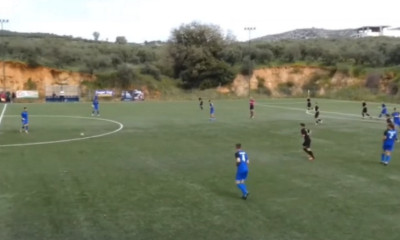 Θύμισε «οβίδα» του Ρομπέρτο Κάρλος - Ασύλληπτο γκολ στην Κ20 της Super League 2 (video)