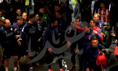 Ατλέτικο Μαδρίτης-Μάντσεστερ Σίτι: Τρομερή ένταση στη φυσούνα - Πιάστηκαν στα χέρια οι παίκτες