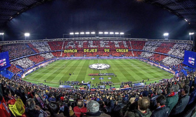 Ηφαίστειο το Metropolitano, λάβα οι οπαδοί της Ατλέτικο Μαδρίτης κόντρα στη Μάντσεστερ Σίτι! (vids)