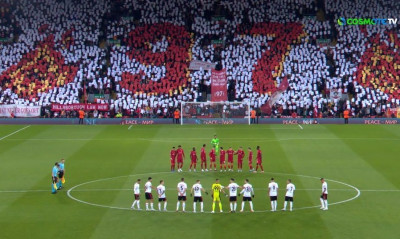 Champions League: Ενός λεπτού σιγή για τα θύματα του Χίλσμπορο στο Λίβερπουλ-Μπενφίκα (vid)