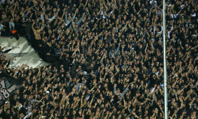 ΠΑΟΚ-Μαρσέιγ: Έκρηξη στην Τούμπα στην είσοδο των ομάδων - Παρών ο Σαββίδης (vid+pics)